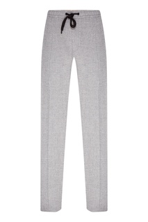 Светло-серые брюки-джоггеры Emporio Armani