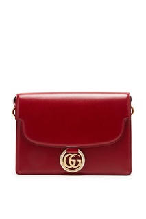 Вишнево-красная сумка GG Ring Gucci
