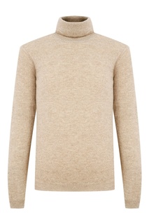 Бежевая трикотажная водолазка Il Gufo