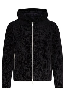 Фактурная куртка из хлопка Emporio Armani