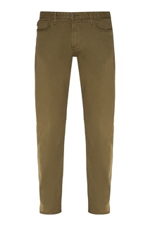 Зеленые джинсы Emporio Armani