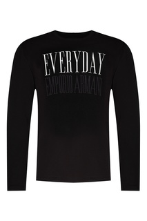 Джемпер черного цвета Emporio Armani