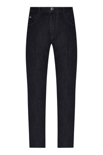 Джинсы из синего денима Emporio Armani