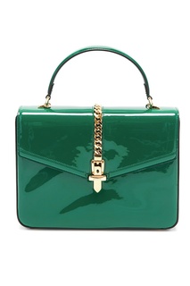 Зеленая сумка Sylvie 1969 Gucci