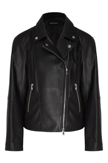 Куртка из натуральной кожи Emporio Armani