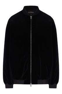 Куртка из фактурного хлопка Emporio Armani