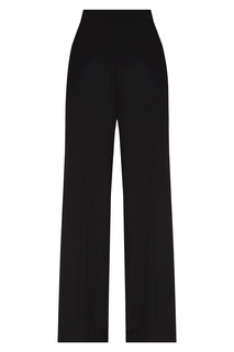 Широкие брюки черного цвета Emporio Armani