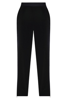 Зауженные бархатные брюки Emporio Armani