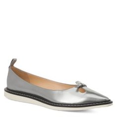Балетки MARC JACOBS M9002250 серебряный