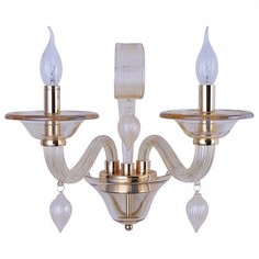Бра 2 CAETANO AP2 SMOKE Crystal lux