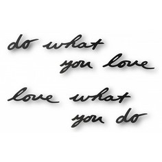 Панно (31.7х7.5 см) Do what you love 470170-040 Umbra