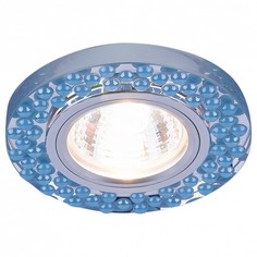 Встраиваемый светильник 2194 MR16 SL/BL зеркальный/голубой Elektrostandard