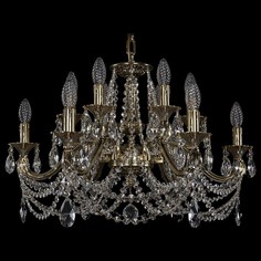 Подвесная люстра 1703/12/225/C/GB Bohemia Ivele Crystal