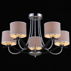 Люстра на штанге OLIVIERA 75012-5C CHROME Natali Kovaltseva