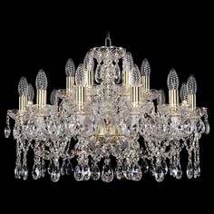 Подвесная люстра 1413/12+6/220/G Bohemia Ivele Crystal