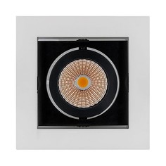 Встраиваемый светильник Cl-kardan CL-KARDAN-S102x102-9W White (WH-BK, 38 deg) Arlight
