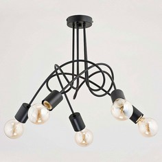 Люстра на штанге Tango Black 23175 Alfa