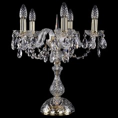 Настольная лампа декоративная 1406L/5/141-39/G Bohemia Ivele Crystal