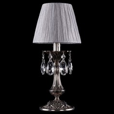 Настольная лампа декоративная 1702L/1-30/NB/SH6-160 Bohemia Ivele Crystal