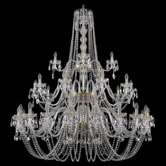 Подвесная люстра 1402/20+10+5/530/3d/G Bohemia Ivele Crystal