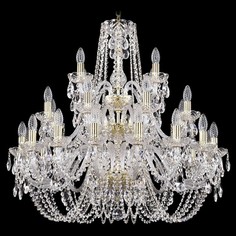 Подвесная люстра 1402/16+8+4/300/3d/G Bohemia Ivele Crystal