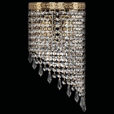 Бра 8340 83401BR/18IV-34 G Drops Bohemia Ivele Crystal