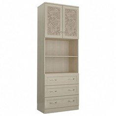 Шкаф комбинированный Дженни СТЛ.127.20 Cilegio Nostrano/Granite Rose Столлайн