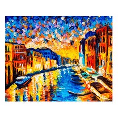 Картина (50х40 см) Венеция краски HE-101-752 Ekoramka