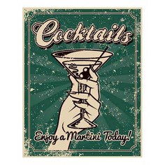 Картина (70х90 см) Cocktails HE-101-413 Ekoramka