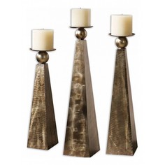 Набор из 3 подсвечников декоративных Cesano 19652 Uttermost