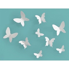 Набор фигур настенных (27.4х8.9 см) Mariposa 470130-660 Umbra