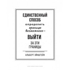 Картина (70х90 см) Эйнштейн HE-101-362 Ekoramka