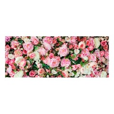 Картина (50х20 см) Розовые цветы HE-101-539 Ekoramka