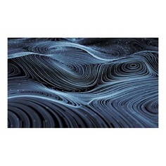 Картина (50х30 см) Синие волны SE-102-214 Ekoramka