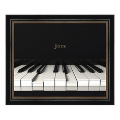 Картина (60х50 см) Пианино BE-103-157 Ekoramka