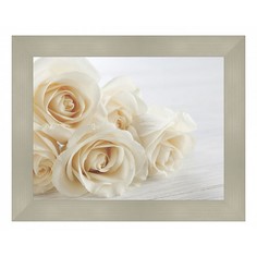 Картина (49х39 см) Букет белых роз BE-103-126 Ekoramka