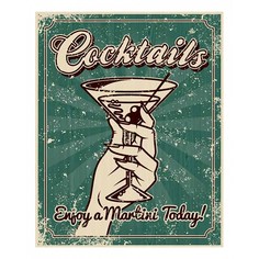 Картина (70х90 см) Cocktails ME-105-112 Ekoramka
