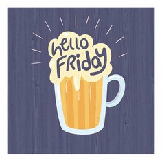 Картина (50х70 см) Hello Friday ME-105-198 Ekoramka