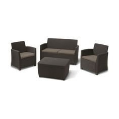 Набор уличный Пхукет AFM-2018A Brown/Cappuccino Afina