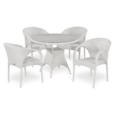 Набор уличный T220CW/Y290W-W2 White 4Pcs Afina