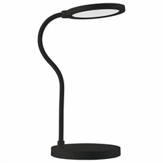 Настольная лампа офисная TLD-553 Black/LED/400Lm/4500K/Dimmer/USB Uniel