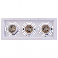Встраиваемый светильник Круз 637016303 Mw Light