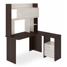 Стол компьютерный Домино Lite СКЛ-Угл130+НКЛХ-130 ВК ПРАВ Merdes