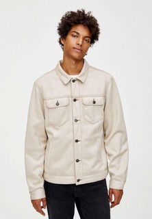 Куртка кожаная Pull&Bear
