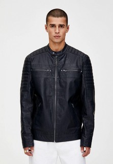 Куртка кожаная Pull&Bear
