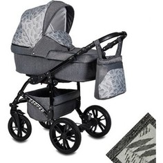 Коляска 2 в 1 Alis COOPER Co 03 (серый-св.серый узор)