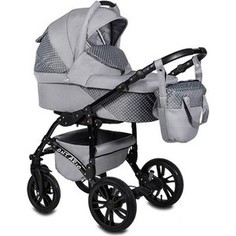 Коляска 2 в 1 Alis ONTARIO On 01 (св.серый- серый узор)