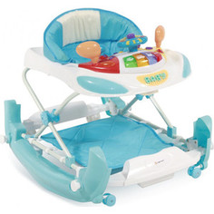 Ходунки-качалка Lorelli EB W1224 CE / Светло-синий / Light Blue 0003 (1012037)