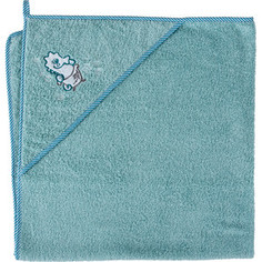 Полотенце уголок Ceba Baby 100*100 см Seahorse aqua W-815-098-158