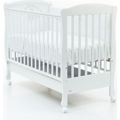 Кроватка Fiorellino Infant 120*60 с ящиком white